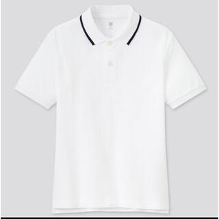 ユニクロ(UNIQLO)のUNIQLO ドライカノコポロシャツ　ゴルフウェア　ホワイト　白　レディース(ウエア)