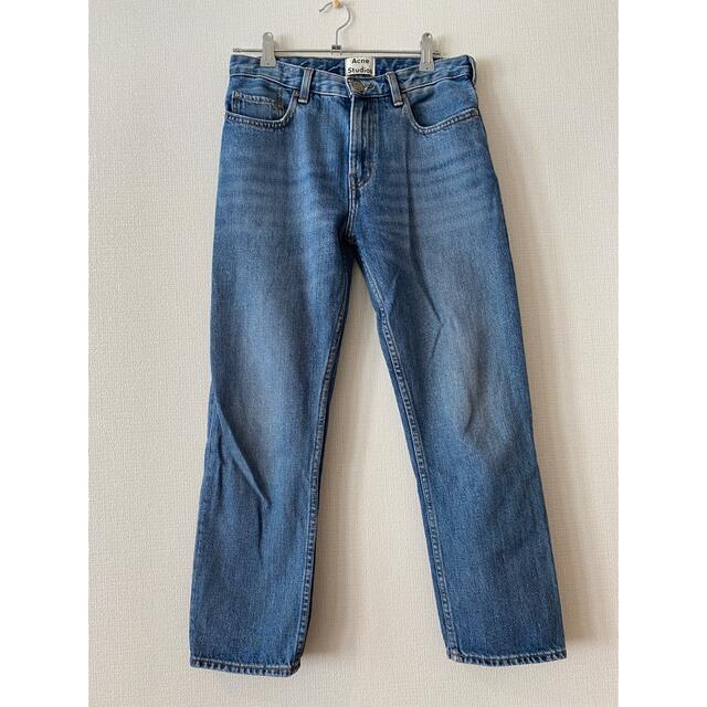 Acne Studios - ACNE STUDIOS pop lt vintageクロップドデニムの Acne Studios - ACNE STUDIOS pop lt vintageクロップドデニムの