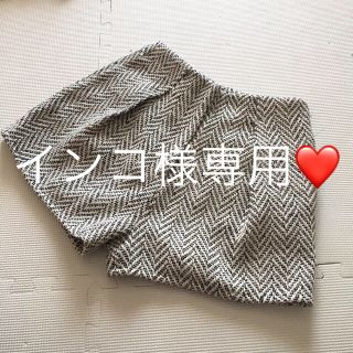 ムルーア(MURUA)のMURUA❤️タックツイードショートパンツ(ショートパンツ)