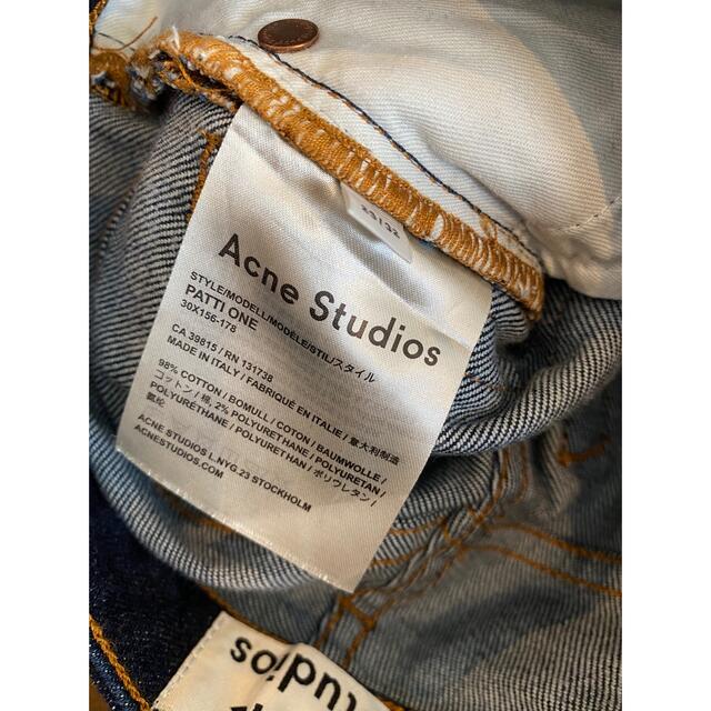 美品ACNE STUDIOS patti oneスキニーデニム23インチ 7