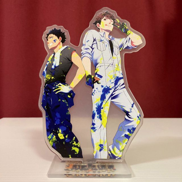 【ハイキュー!!】青葉城西　及川徹＆岩泉一（ペイントver）【アクスタ】 | フリマアプリ ラクマ