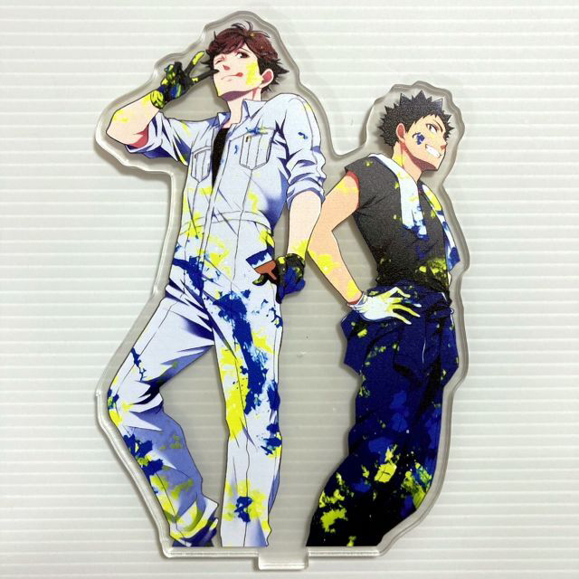 【ハイキュー!!】青葉城西　及川徹＆岩泉一（ペイントver）【アクスタ】