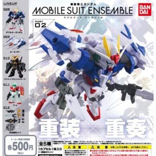 バンダイ(BANDAI)の【新品】機動戦士ガンダム モビルスーツアンサンブル　02 全5種　コンプ　最安値(キャラクターグッズ)