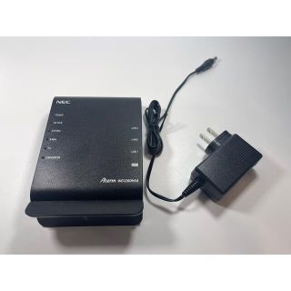 エヌイーシー(NEC)のNEC PA-WG1200HS4 Wi-Fiルーター(PC周辺機器)