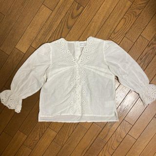 グローバルワーク(GLOBAL WORK)の美品★グローバルワーク　Lサイズ★レースチュニック(ブラウス)