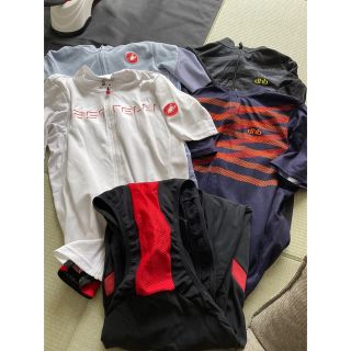 castelli dhb カステリ サイクルジャージ　ビブタイツ　5点セット(ウエア)