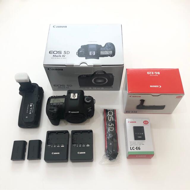 超美品 Canon EOS 5D Mark IV ボディ 付属品完備