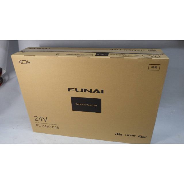 ■FUNAI■地デジハイビジョン液晶テレビ■FL-24H1040■新品■ スマホ/家電/カメラのテレビ/映像機器(テレビ)の商品写真