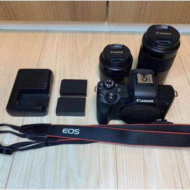 定番のお歳暮&冬ギフト Canon - Canon eos ブラック ダブルズーム