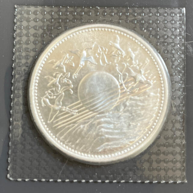 値下げしました。天皇陛下御在位六十周年記念1万円銀貨幣プルーフ 超