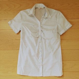 アオヤマ(青山)の形態安定加工　半袖ワイシャツ(シャツ/ブラウス(半袖/袖なし))