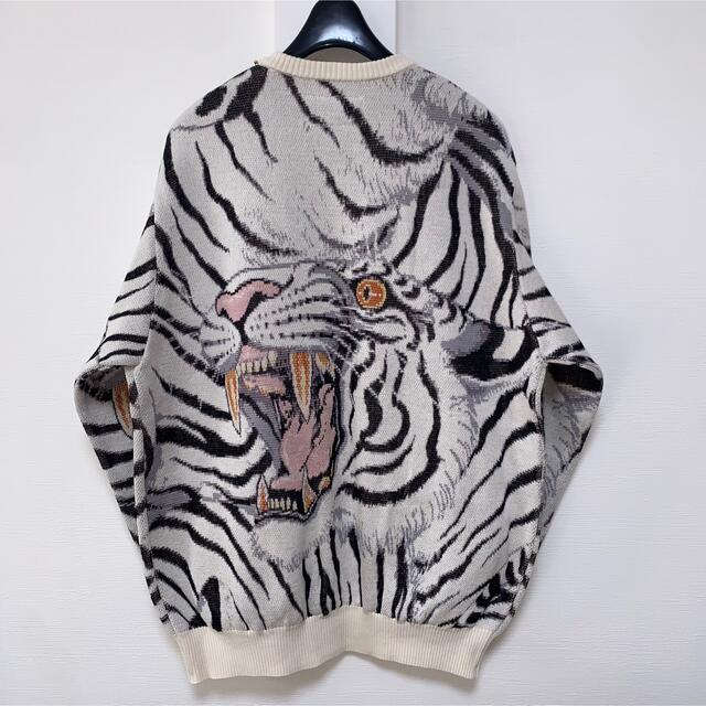 WACKO MARIA(ワコマリア)の【WACKOMARIA】白TIMLEHI CARDIGAN／新品タグ付／送料込 メンズのトップス(カーディガン)の商品写真