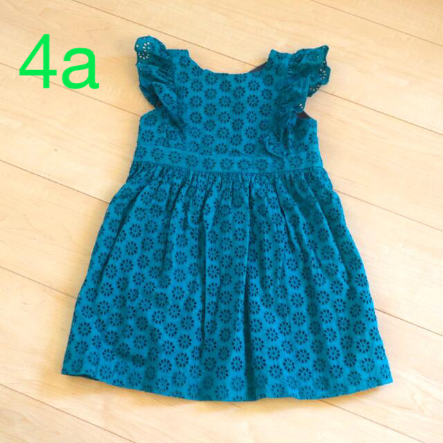 Bonpoint(ボンポワン)のボンポワン ♡ 40th ♡ レースワンピース　4 キッズ/ベビー/マタニティのキッズ服女の子用(90cm~)(ワンピース)の商品写真