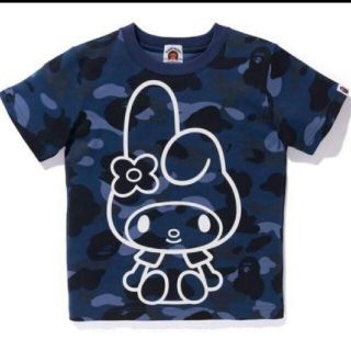 アベイシングエイプ(A BATHING APE)のBAPE KIDS　MY MELODY COLOR CAMO LINE T(Tシャツ/カットソー)