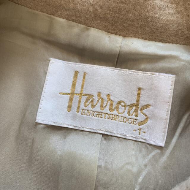 Harrods(ハロッズ)のハロッズ　きれいめ　ロングコート　スプリングコート　美品 レディースのジャケット/アウター(ロングコート)の商品写真