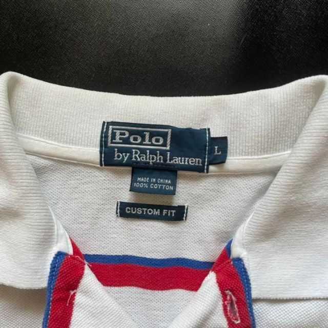 ポロラルフローレン　メンズ　トップス　Lサイズ　ポロシャ半袖 メンズのトップス(Tシャツ/カットソー(半袖/袖なし))の商品写真