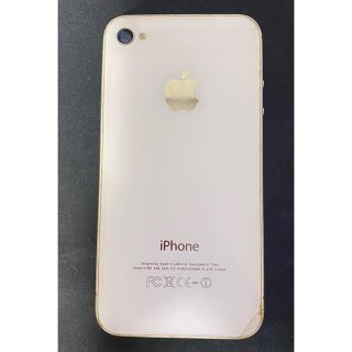 アップル(Apple)のApple iPhone4s ホワイト　ジャンク(スマートフォン本体)