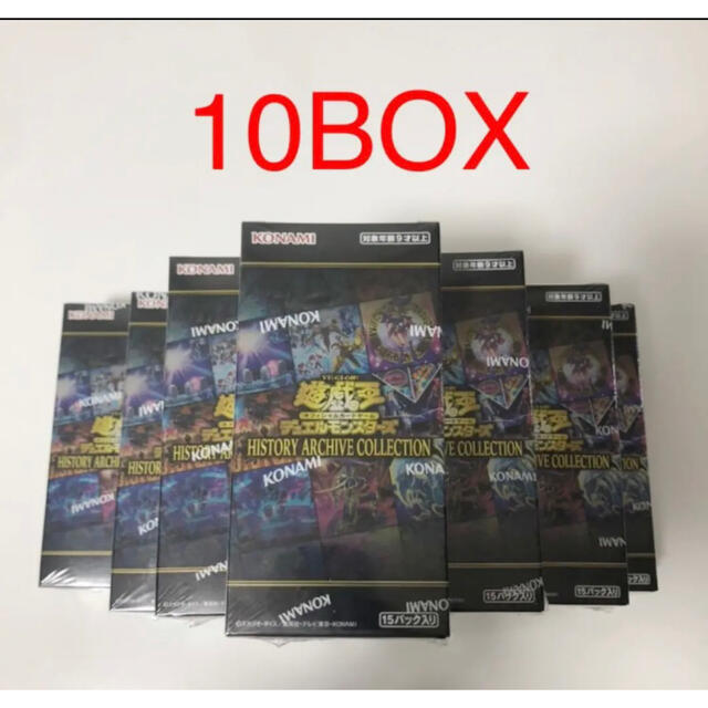 KONAMI - 遊戯王 ヒストリーアーカイブコレクション 10BOX シュリンク付き