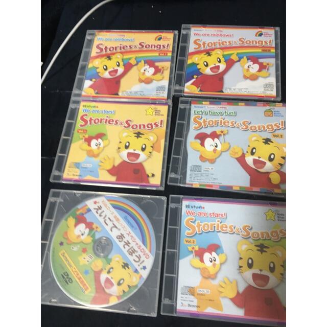 しまじろう ベネッセこども英語教室　CD 6枚セット エンタメ/ホビーのCD(キッズ/ファミリー)の商品写真