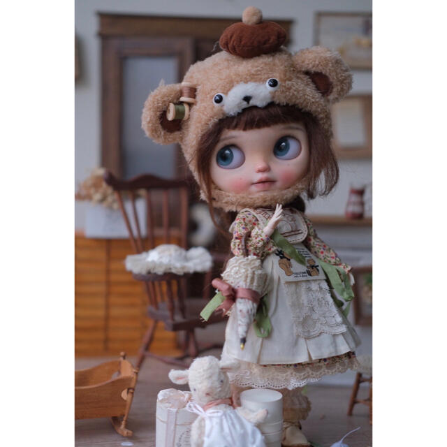 公式銀座 ブライスアウトフィット 熊ちゃんお洋服セット 人形