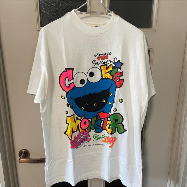 90s セサミストリート クッキーモンスター Tシャツ デッドストック ...