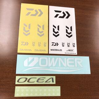 daiwa  OCEA  OWNER  ステッカー　4枚セット(その他)