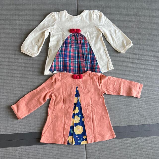 ハローキティ(ハローキティ)の女の子　ハローキティ　90 95 キッズ/ベビー/マタニティのキッズ服女の子用(90cm~)(Tシャツ/カットソー)の商品写真