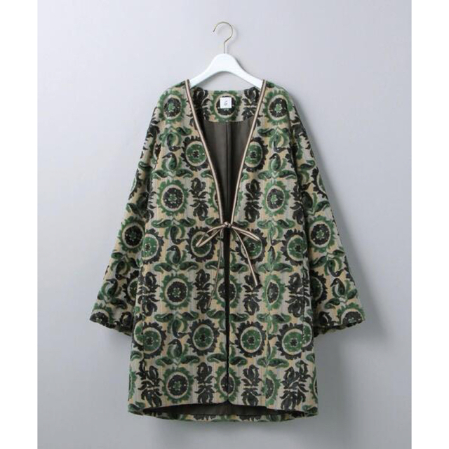 レディースroku 6 PILE CUT JACQUARD COAT コート 36