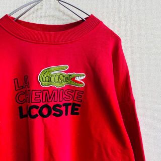 ラコステ(LACOSTE)の90年代ビンテージ　chemise LACOSTE プルオーバー　スウェット(スウェット)