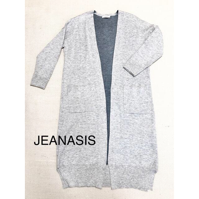 JEANASIS(ジーナシス)のJEANASIS ロングカーディガン  レディースのジャケット/アウター(ニットコート)の商品写真