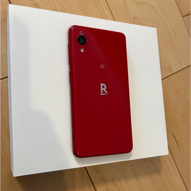 Rakuten(ラクテン)の楽天ミニ　Rakuten Mini C330　赤色 スマホ/家電/カメラのスマートフォン/携帯電話(スマートフォン本体)の商品写真