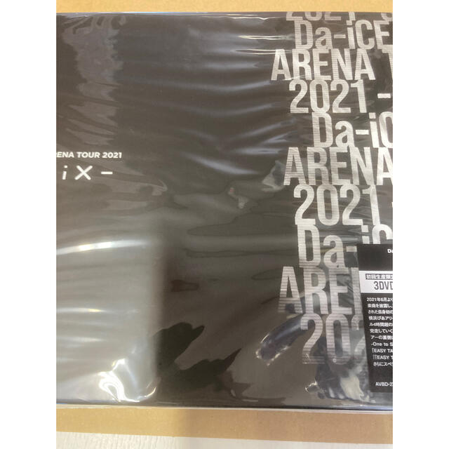 Da-iCE TOUR 2021 -SiX- 初回限定盤 3DVD 新品未開封