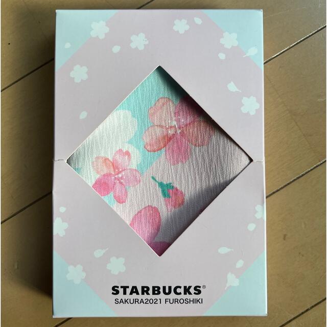 Starbucks Coffee(スターバックスコーヒー)の【スターバックス】桜 風呂敷 インテリア/住まい/日用品の日用品/生活雑貨/旅行(日用品/生活雑貨)の商品写真