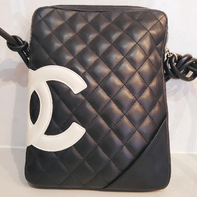 バッグシャネル CHANEL カンボンライン ショルダーバッグ