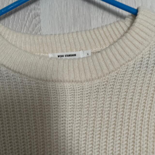 白セーター メンズのトップス(ニット/セーター)の商品写真