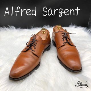 アルフレッドサージェント(Alfred Sargent)のアルフレッドサージェント 25.5 ストレートチップ 革靴 ブラウン 7EX(ドレス/ビジネス)