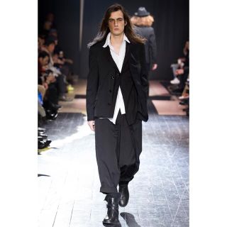 ヨウジヤマモト(Yohji Yamamoto)の15aw YohjiYamamoto 三重断ち切りパンツ(スラックス)