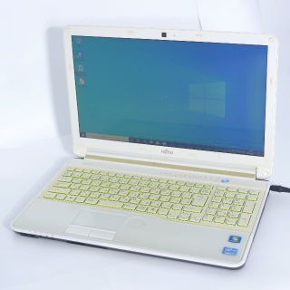 富士通 ノートパソコン LIFEBOOK AH55/G/特価良品