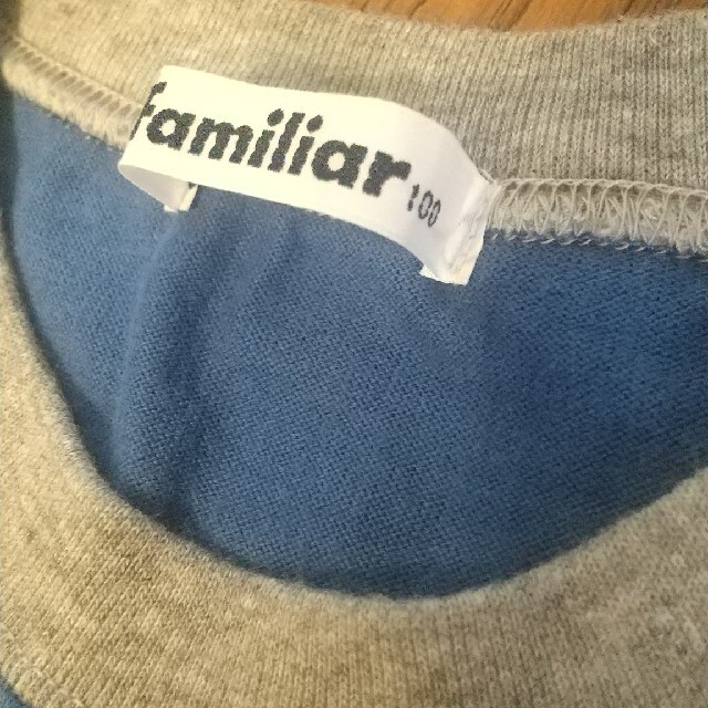 familiar(ファミリア)のファミリア タンクトップ100センチ キッズ/ベビー/マタニティのキッズ服男の子用(90cm~)(Tシャツ/カットソー)の商品写真