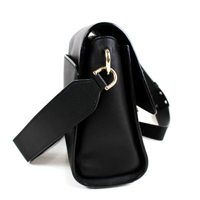 Bally(バリー)のバリー ショルダーバッグ　斜め掛けショルダー　ブラック　BALLY　黒　美品　p レディースのバッグ(ショルダーバッグ)の商品写真
