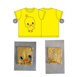 ニッシンショクヒン(日清食品)の新品🐣チキンラーメン　ひよこちゃんTシャツ　L(Tシャツ/カットソー(半袖/袖なし))