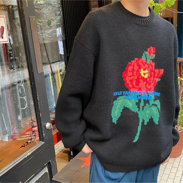 supreme yohji yamamoto sweater Lサイズ - ニット/セーター