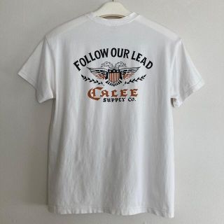 キャリー(CALEE)の定価6588円！Calee キャリー 半袖 ロゴプリント Tシャツ 17aw(Tシャツ/カットソー(半袖/袖なし))