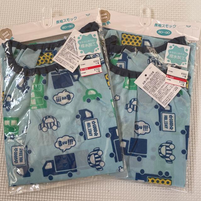 長袖スモック　1枚　ベルさん専用 キッズ/ベビー/マタニティのキッズ服男の子用(90cm~)(その他)の商品写真