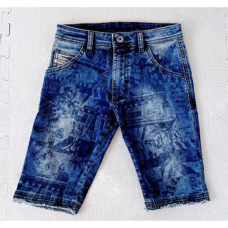 ディーゼル(DIESEL)の【美品】★DIESEL★ディーゼル★デニム★ハーフパンツ★130センチ　8(パンツ/スパッツ)