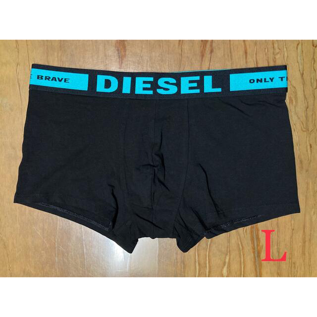 DIESEL(ディーゼル)のディーゼル　Lサイズ2枚　新品未使用　ボクサーパンツ　パンツ　下着　 メンズのアンダーウェア(ボクサーパンツ)の商品写真