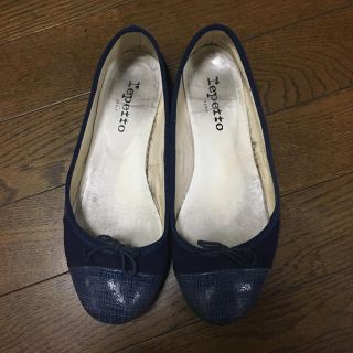 レペット(repetto)のrepetto ブルーのバレエシューズ(バレエシューズ)