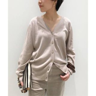 アパルトモンドゥーズィエムクラス(L'Appartement DEUXIEME CLASSE)のアパルトモン　Silk * CTN 2Way カーディガン(カーディガン)