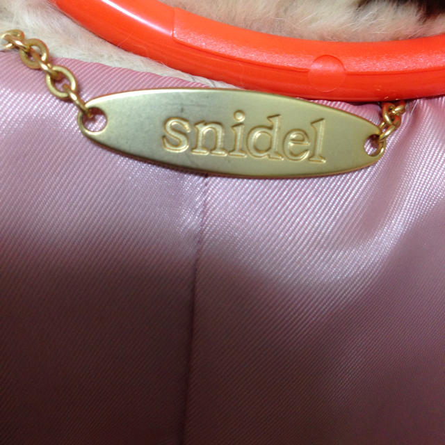 SNIDEL(スナイデル)のsnidel♡レオパードファーコート レディースのジャケット/アウター(毛皮/ファーコート)の商品写真