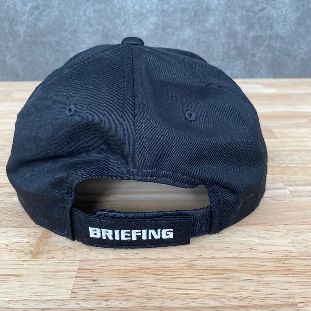 BRIEFING(ブリーフィング)のブリーフィングキャップ　ブラック　ゴルフ スポーツ/アウトドアのゴルフ(その他)の商品写真